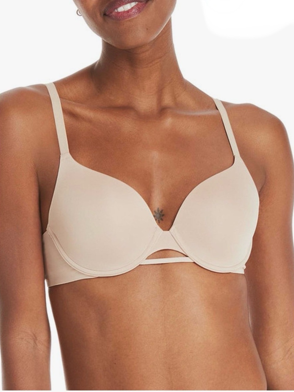 HANES dreamwire nude bra size XL